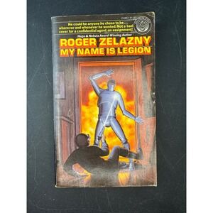 Roger Zelazny My Name Is Legion 1976 First Edition Ballantine Books